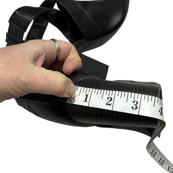 Apt 9 Block Heel Peep Toe Booties With Ankle Strap Size 10 90s Festival Wedding - Picture 6 of 12